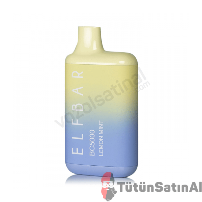 Elf Bar BC5000 Lemon Mint (Limon-Nane) 1 Elf Bar BC5000 Lemon Mint (Limon-Nane)