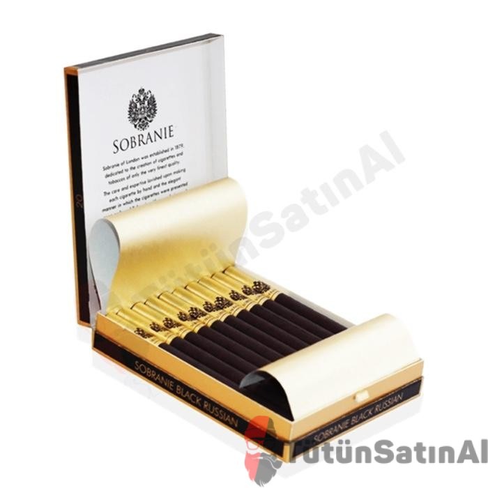 Sobranie Black Russian Siyah Sigara 1 Sobranie Black