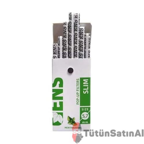 ENS Slim 5.7mm Pop-Up Mentollü 120'li Mıknatıslı Kapak 1 ENS Slim 5.7mm Pop-Up Mentollü 120'li Mıknatıslı Kapak