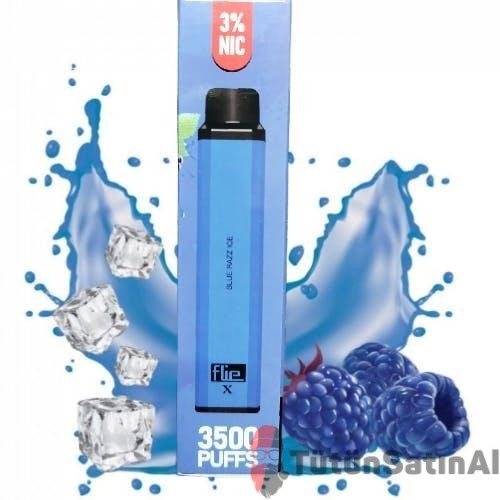 Flie X 3500 Puffs Blue Razz İce 1 Flie X 3500 Puffs Blue Razz İce