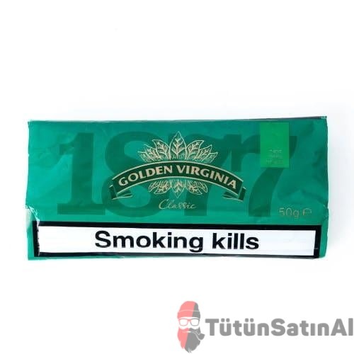 Golden Virginia Classic Yeşil (ikinci kalite orijinal değil) Tütün – 50gr 1 Golden Virginia Classic Yeşil (ikinci kalite orijinal değil) Tütün – 50gr