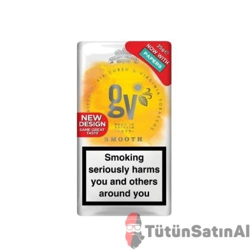 GV Smooth Sarı (Yellow) İthal Paket Tütün – 25gr 1 GV Smooth