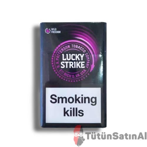Lucky Strike Wild Freedom (Yaban Mersinli) İthal Sigara 1 Lucky Strike Wild Freedom (Yaban Mersinli) İthal Sigara