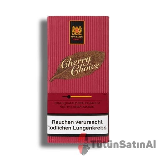 Mac Baren Cherry Choice İthal Pipo Tütünü 1 Mac Baren Cherry Choice İthal Pipo Tütünü