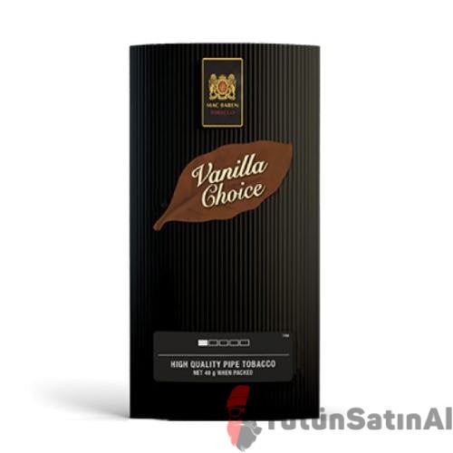 Mac Baren Vanilla Choice İthal Pipo Tütünü 1 Mac Baren Vanilla Choice İthal Pipo Tütünü