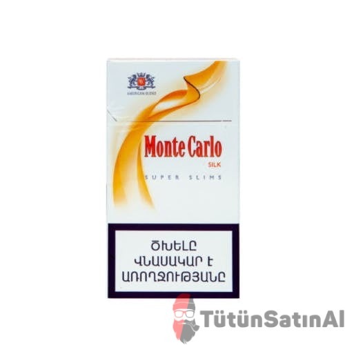 Monte Carlo Silk Super Slim Sigara Paket 1 Monte Carlo Silk Super Slim Sigara Paket