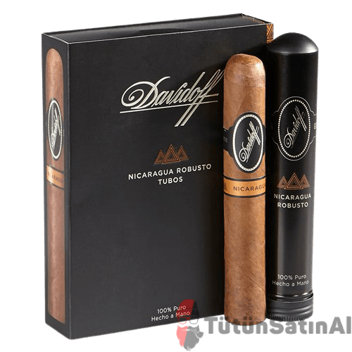 Davidoff Nikaragua Serisi Robusto Tubos 4'lü Paket 1/4 1 Davidoff Nikaragua Serisi Robusto Tubos 4'lü Paket 1/4