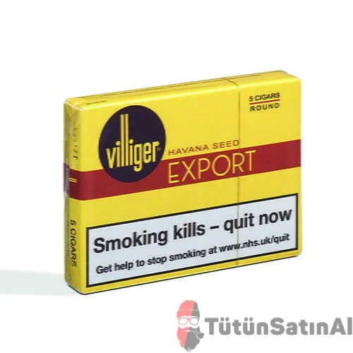 Villiger Export Preslenmiş / 5'li Paket Puro Satın Al 1 Villiger Export Preslenmiş / 5'li Paket Puro Satın Al