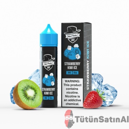 Mad Hatter Strawberry Kiwi Ice (60 ml) Likit 1 Mad Hatter Strawberry Kiwi Ice (60 ml) Likit
