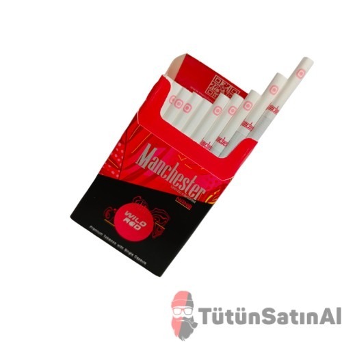 Manchester Wild Red Nano Superslim - Çilek aromalı sigara 2 Manchester Wild Red Nano Superslim - Çilek aromalı sigara - Görsel 2