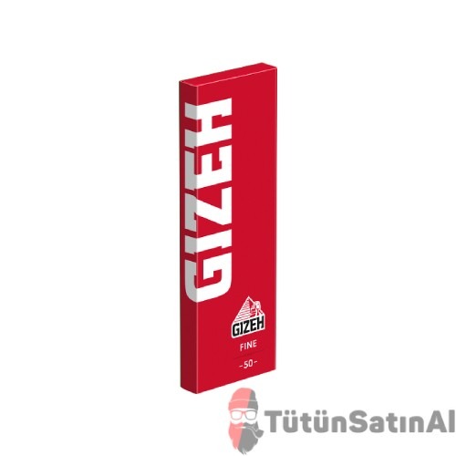 Gizeh Fine 50 Kırmızı Sarma Kağıdı 1 Gizeh Fine 50 Kırmızı Sarma Kağıdı