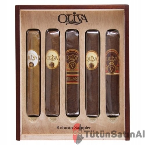 Oliva Robusto Sampler - 5 Cigars 2 Oliva Robusto Sampler - 5 Cigars - Görsel 2
