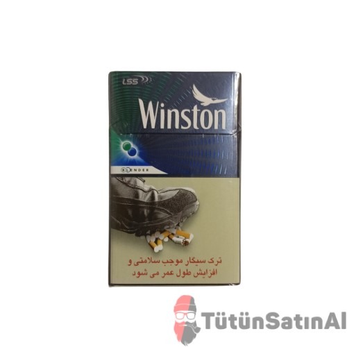 Winston Blender Double Mint Mentollü sigara (Mentol-Nane) 1 Winston Blender Double Mint