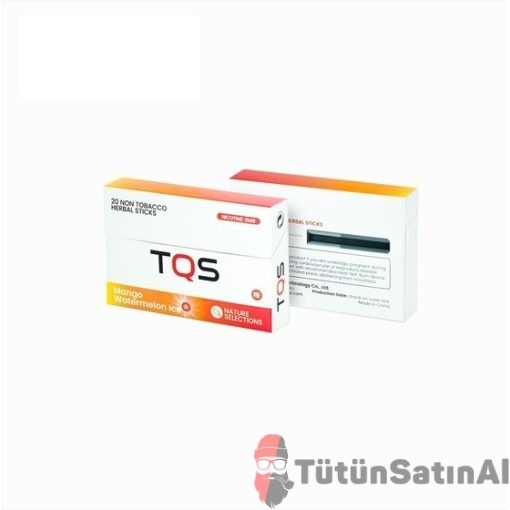 TQS MANGO WATERMELON ICE (MANGO VE KARPUZ AROMALI) IQOS CİHAZ UYUMLU 1 TQS MANGO WATERMELON ICE (MANGO VE KARPUZ AROMALI) IQOS CİHAZ UYUMLU