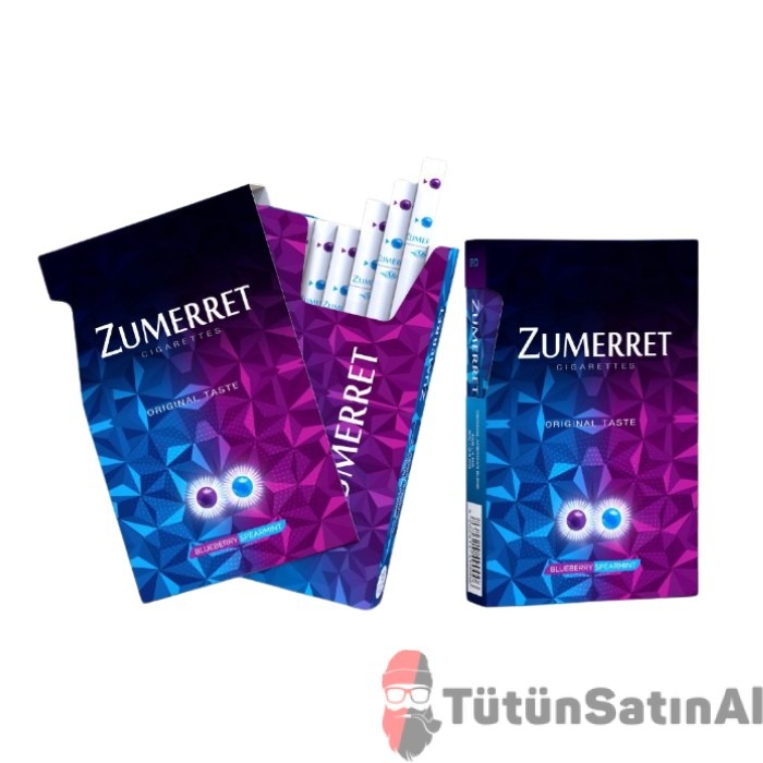 Zumerret Blueberry Spearmint İthal Sigara 1 Zumerret Blueberry Spearmint
