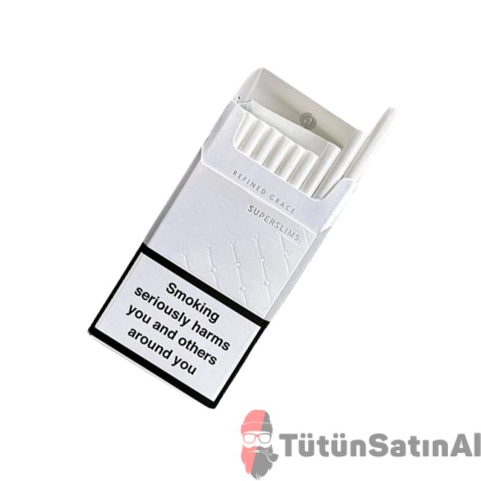 Davidoff White Superslims İthal Sigara 2 Davidoff White Superslims İthal Sigara - Görsel 2