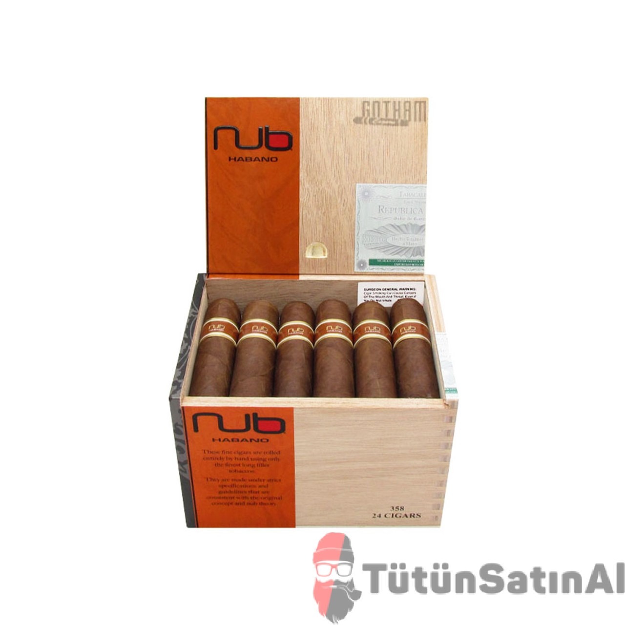 Nub Habano Sungrown 358 Puro Satın Al 1 Nub Habano Sungrown 358 Puro