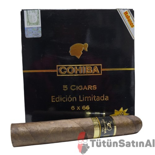Cohiba 5 Cigars Edicion Limitada 6X66 Gift Pack (MUADİL ÜRÜN) 1 Cohiba 5 Cigars Edicion Limitada